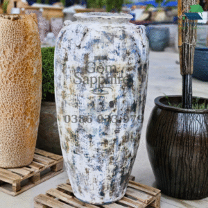 SAP24351041 - 1 Chậu - Chóe men antique cổ