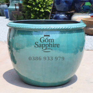 SAP175282 - 1 Chậu - Men xanh chảy - Lựa chọn hoàn hảo cho mai và bonsai